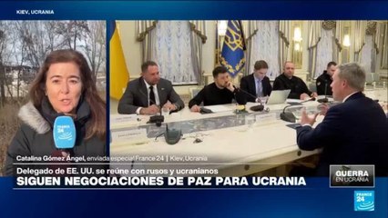 Informe desde Kiev: Driscoll se reunirá con delegados ucranianos para evaluar plan de paz