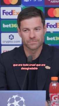 Le salió del alma: la reacción de Xabi al ser comparado con el Xavi entrenador del Barça
