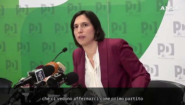 Regionali, Schlein: La partita per le politiche e' apertissima