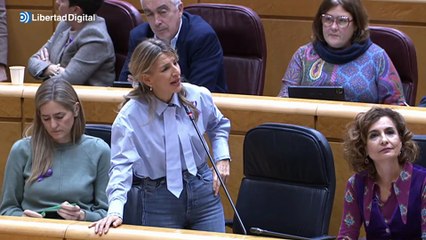 Una senadora del PP se enfrenta a Yolanda Díaz: "Vaya haciendo las maletas".
