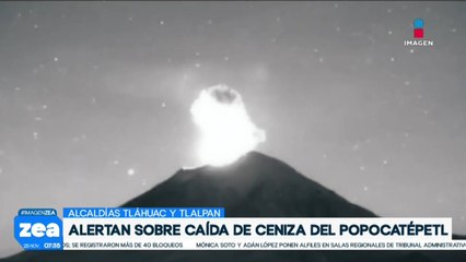 ¡Alertan sobre la posible caída de ceniza del Popocatépetl!