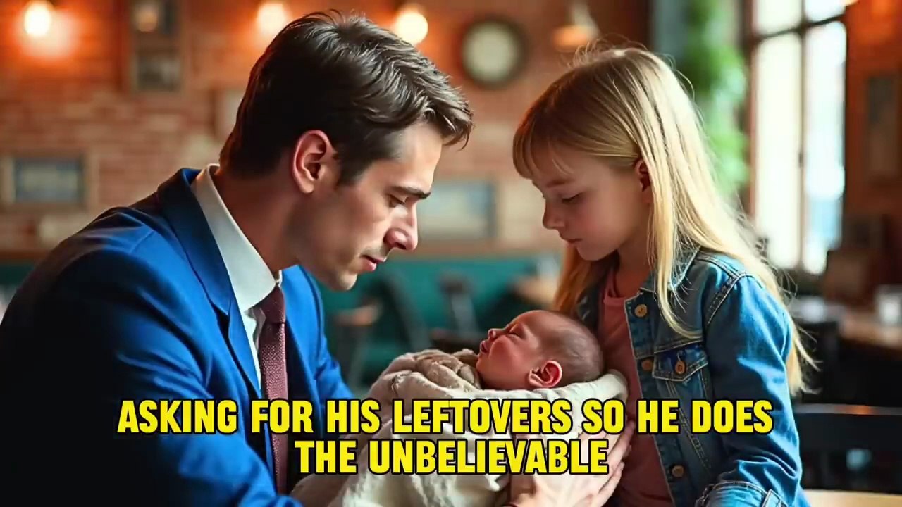 “Millionaire Breaks Down After a Poor Girl Asks for Leftovers — What He Does Next Is Unbelievable”