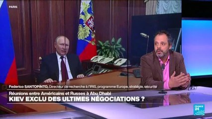 Réunions secrètes entre Américains et Russes sur l'Ukraine à Abou Dhabi