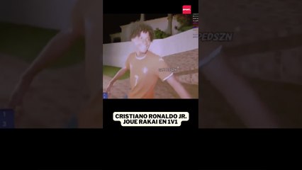 Cristiano Ronaldo Jr. joue Rakai en 1v1 #foot #football