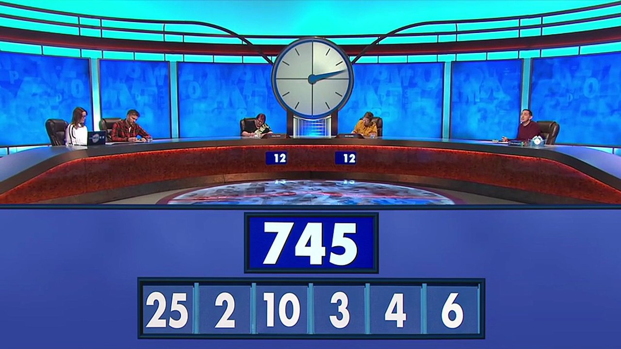 Countdown - Monday 11th March 2024