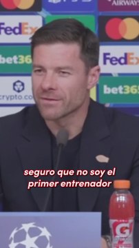 Xabi Alonso y la delicada situación que vive como entrenador del Real Madrid: Seguro que no soy el primero...