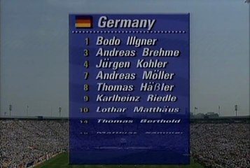 Copa do Mundo 1994  Alemanha x Bolívia (Grupo C) com Galvão Bueno (Globo)