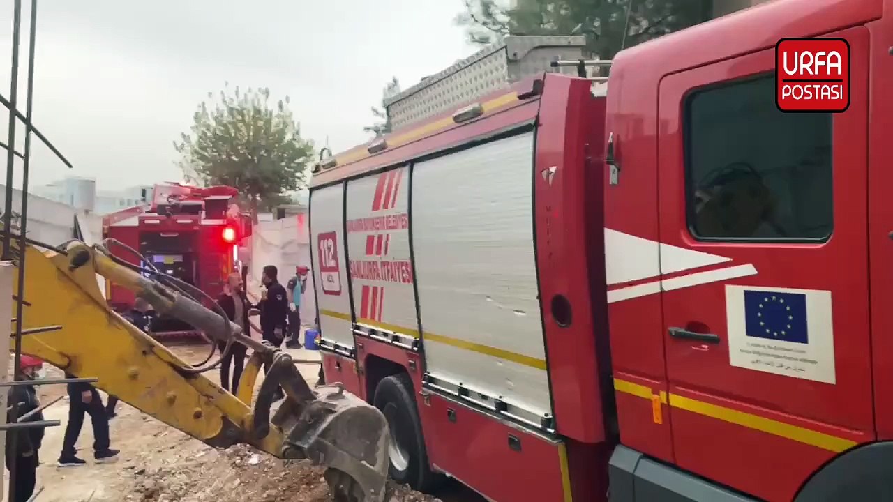 Şanlıurfa Adliyesi'nde patlama sonrası soğutma çalışmaları tamamlandı