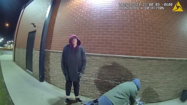 Moment missing Slender Man stabber is found sleeping at truck stop with 42-year-old