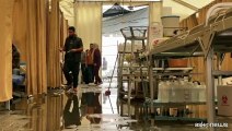 Le forti piogge aggravano le difficoltà degli sfollati di Gaza