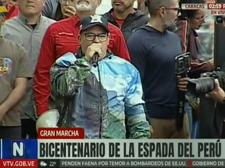 Autoridades nacionales dan inicio a la Gran Marcha por la Bandera Nacional