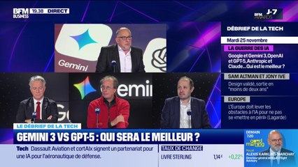 Gemini 3 vs GPT-5 : qui sera le meilleur ? - 25/11