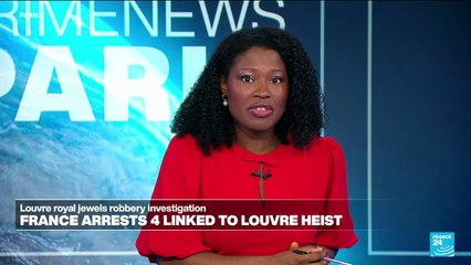 Four more arrested in $102M Louvre jewel heist, Paris prosecutor says