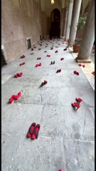 Lorenzo Fontana  - Alla Camera l’installazione Zapatos Rojos (25.11.25)