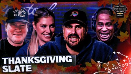 The Thanksgiving Games Get Personal | Pro Football Football Show Thanksgiving Special