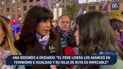 Ana Redondo a OKDIARIO: "El PSOE lidera los avances en feminismo e igualdad y su hoja de ruta es impecable"