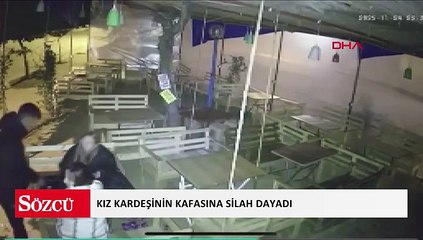 Kafede kız kardeşinin başına tabanca dayayıp, şaka yaptığını öne süren ağabey gözaltında