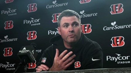 Zac Taylor on Joe Burrow's health, Bengals' matchup vs Ravens