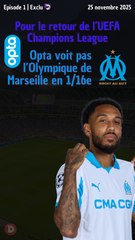 Opta pessimiste pour l'Olympique de Marseille en Ligue des Champions !
