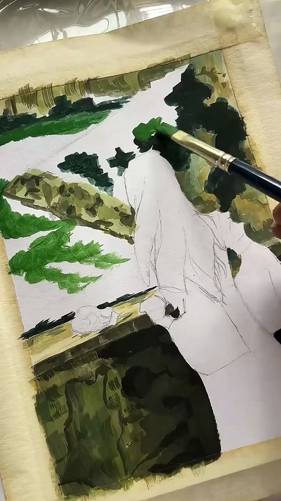 Silence of waiting ❤️ whispered, coming #fantasyworld #art #fantasyart #artideas #painting #love