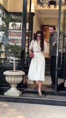 jacqueline fernandez heads out  after a sesh at dessange paris, a salon in bandra