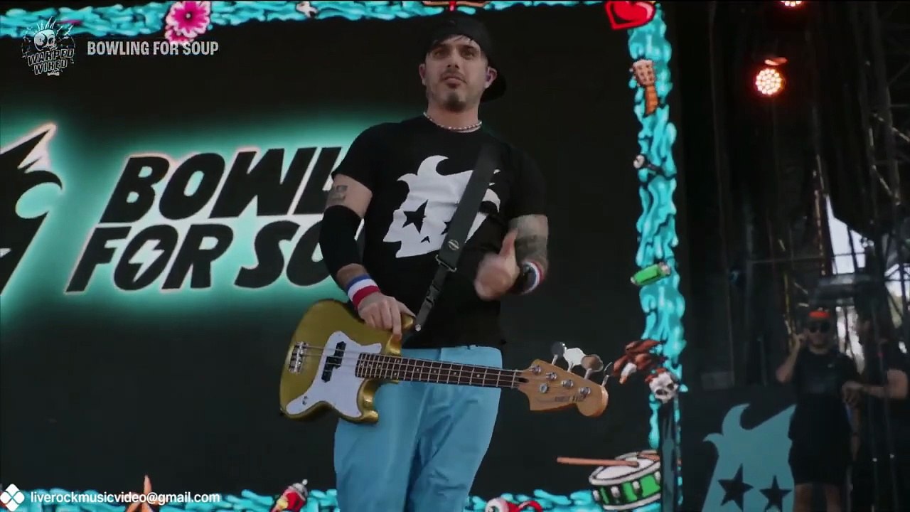 Bowling for soup - Girl all the bad guys want - Live @ Vans Warped Tour Orlando 2025