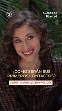 'Limar, limar... ¡queda pulido!' Tenéis que escuchar todo lo que nos cuenta Marta Belmonte sobre la llegada de Cloe a #SueñosDeLibertad y cómo afectará a su personaje. ¿Se acabarán entendiendo o seguirá siendo Cloe