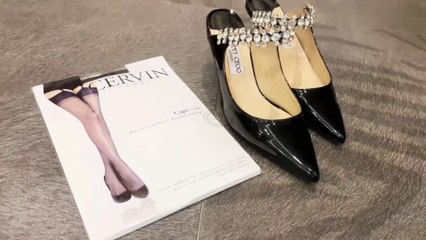 2021 90s French CERVIN garter socks review Stockings -