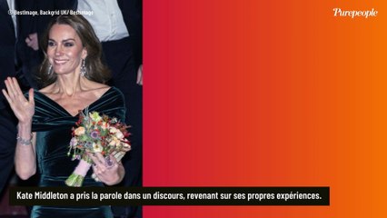 "Cela commence par..." : Dans une prise de parole publique, Kate Middleton se livre sur ce qu'elle a traversé personnellement
