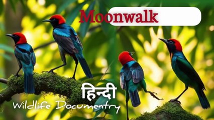 Love 💕 For Survival | manakin'' bird dance! Moonwalk Birds हिन्दी Documentry