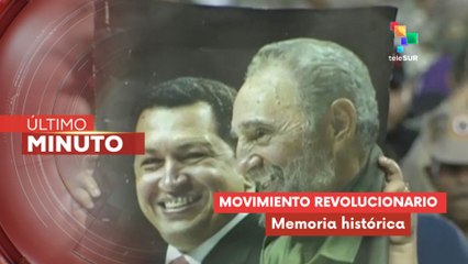 Presidente Maduro honra el legado de Fidel Castro