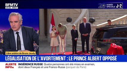 LIBRE ARBITRE DE BRUNO JEUDY - Légalisation de l'avortement à Monaco: le Prince Albert est contre