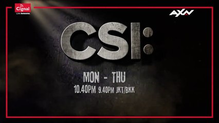 CSI: Promo ft.Ted Danson | (CignalTV)