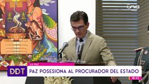 RODRIGO PAZ POSESIONA A NUEVO PROCURADOR GENERAL DEL ESTADO