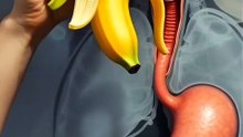 when you eat a banana what happens inside your