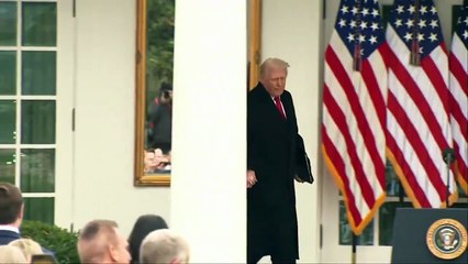 President Trump and Melania Trump stepped out of the White House today to carry on the Thanksgiving tradition of the turkey pardon.