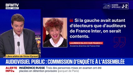 Audiovisuel public: commission d'enquête à l'Assemblée nationale - 25/11