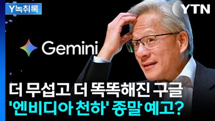 "거품론 꺼뜨렸다"...AI판 흔드는 구글에 엔비디아 '대위기' [굿모닝경제] / YTN
