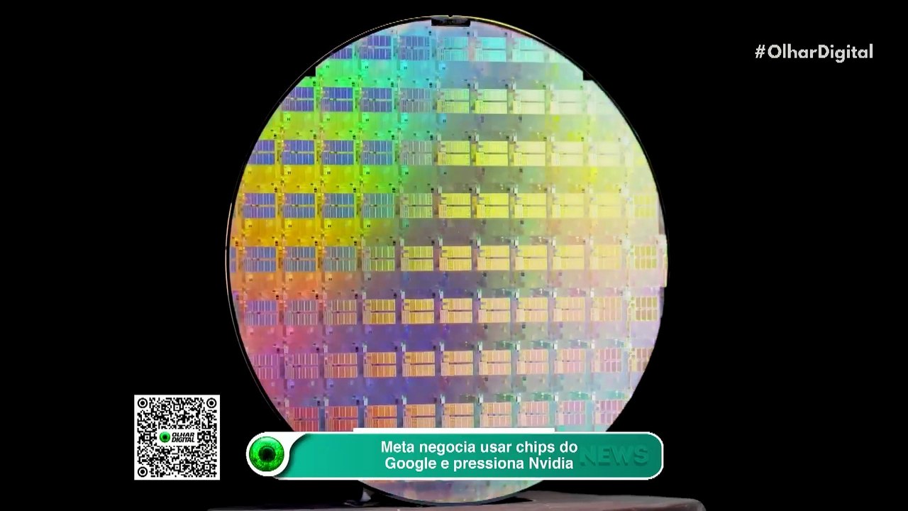 Pressão na NVIDIA? Meta negocia chips do Google, diz site