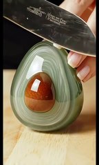 ASMR Glass Fruit Cutting