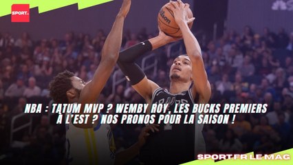 NBA : Tatum MVP ? Wemby ROY, les Bucks premiers à l’est ? Nos pronos pour la saison !