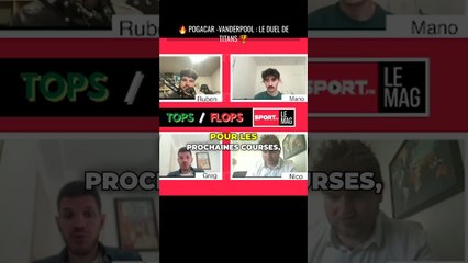 Pogacar - Vanderpool : Le duel de titans