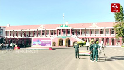 அக்னி வீரர்கள் அணிவகுப்பு மரியாதை