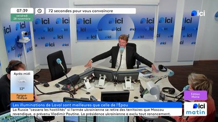 72 secondes pour convaincre que les Lumières de Laval c'est mieux que celles de l'Epau