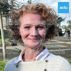 Municipales 2026 : Elen Debost candidate LFI à la Métropole du Mans