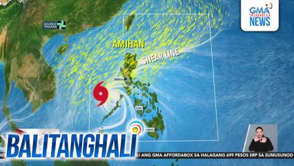 PAGASA - Bagyong #VerbenaPH, lumakas bilang severe tropical storm habang papalayo sa bansa | Balitanghali