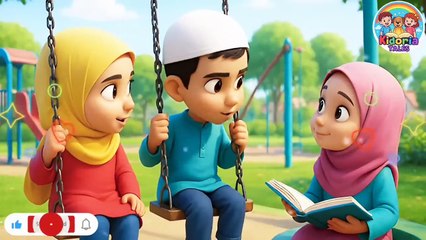 Learn First, Second & Third Kalma _ Kids Islamic Learning _ 3 Kalmas for Children _ Kidoria Tales 🌟