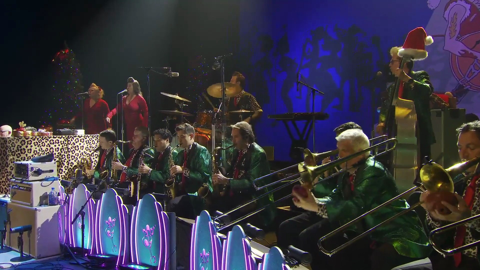 Stray Cat Strut (Stray Cats cover) - The Brian Setzer Orchestra