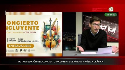 José Antonio Olivo habla de la octava edición del concierto incluyente de ópera y música clásica