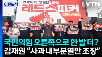 [시사정각] 국민의힘 오른쪽으로 한 발 더?... 김재원 “사과 내부분열만 조장” / YTN